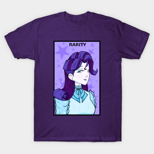 Rarity - My Little Pony Equestria Girls T-Shirt by indieICDtea